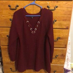 Maroon Sweater